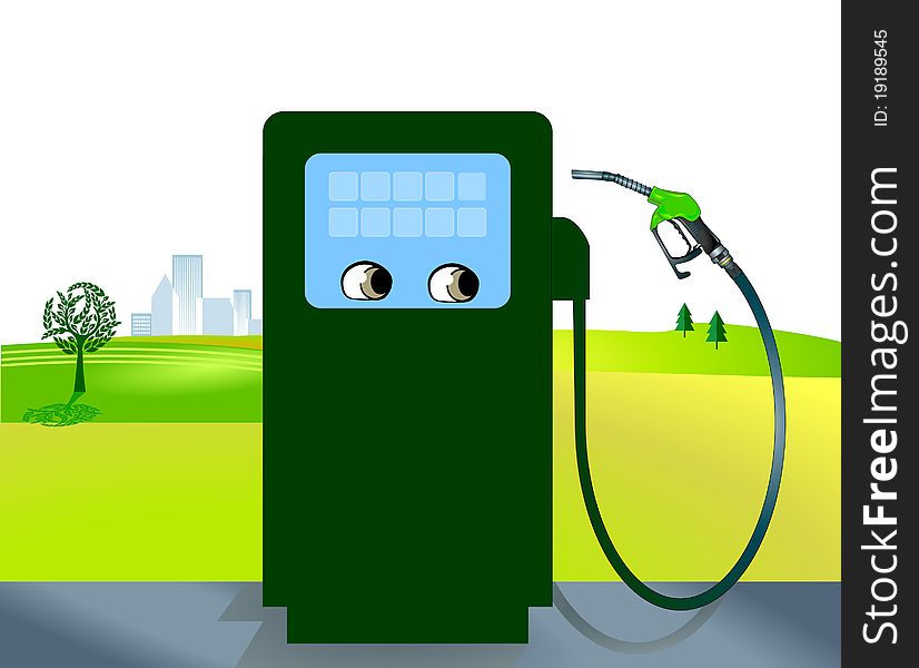 Car fuel signal, Petrol Stations