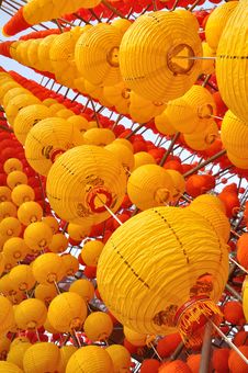 Yellow Lanterns Stock Images Yellow Lanterns Stock Images