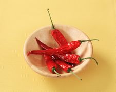 Red Chili Peppers Stock Photos