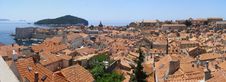 Panorama Of Dubrovnik, Croatia Royalty Free Stock Images Panorama Of Dubrovnik, Croatia Royalty Free Stock Images