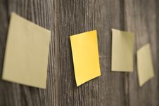 Yellow Sheets On A Wooden Fence Stock Photo Yellow Sheets On A Wooden Fence Stock Photo