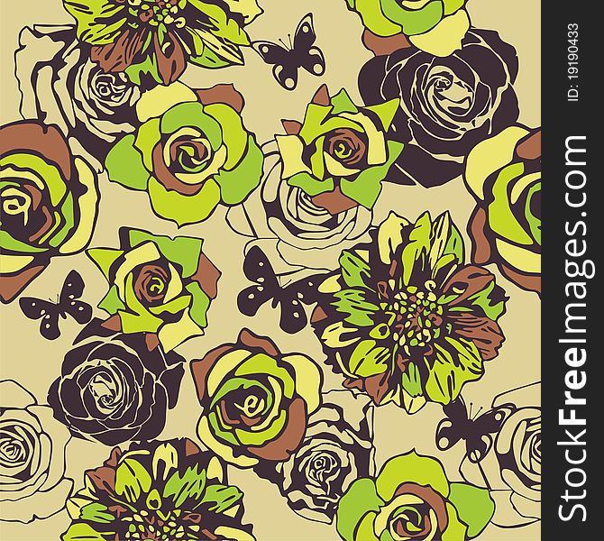 Floral Seamless Texture