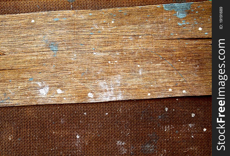 Old dirty wooden wall with grunge board. Old dirty wooden wall with grunge board