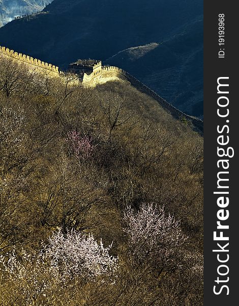 China great wall, architecture, ancient building. China great wall, architecture, ancient building