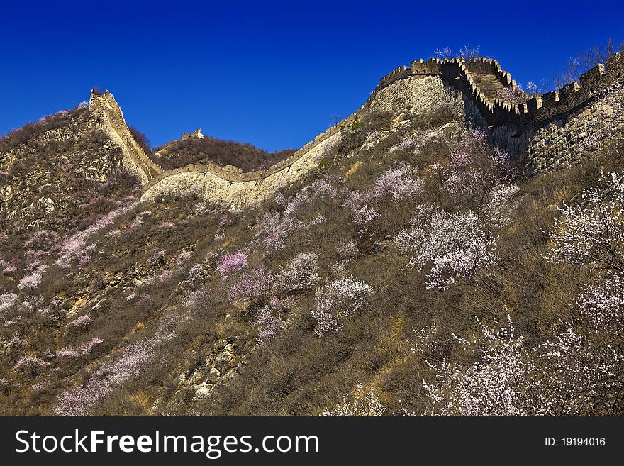 China great wall, architecture, ancient building