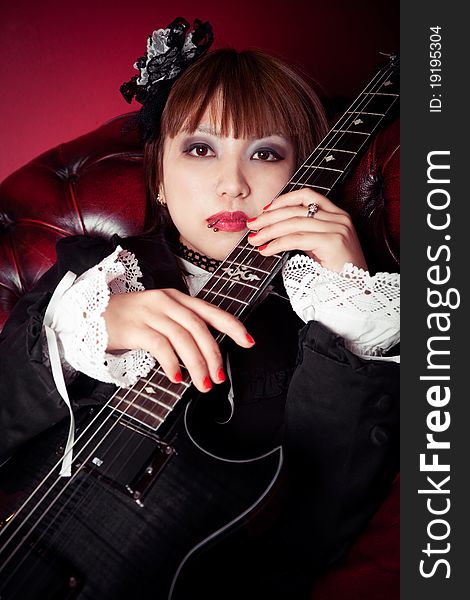 Gothic Guitar Queen