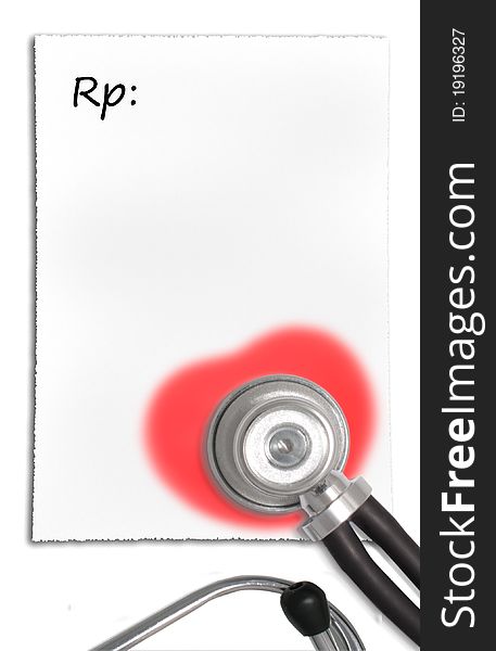 Blank Prescription Pad