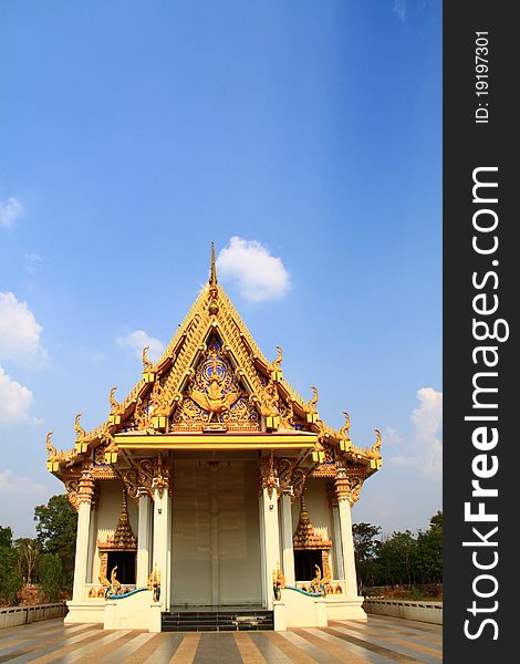 Buddhist Temple In Northern Of Thailand