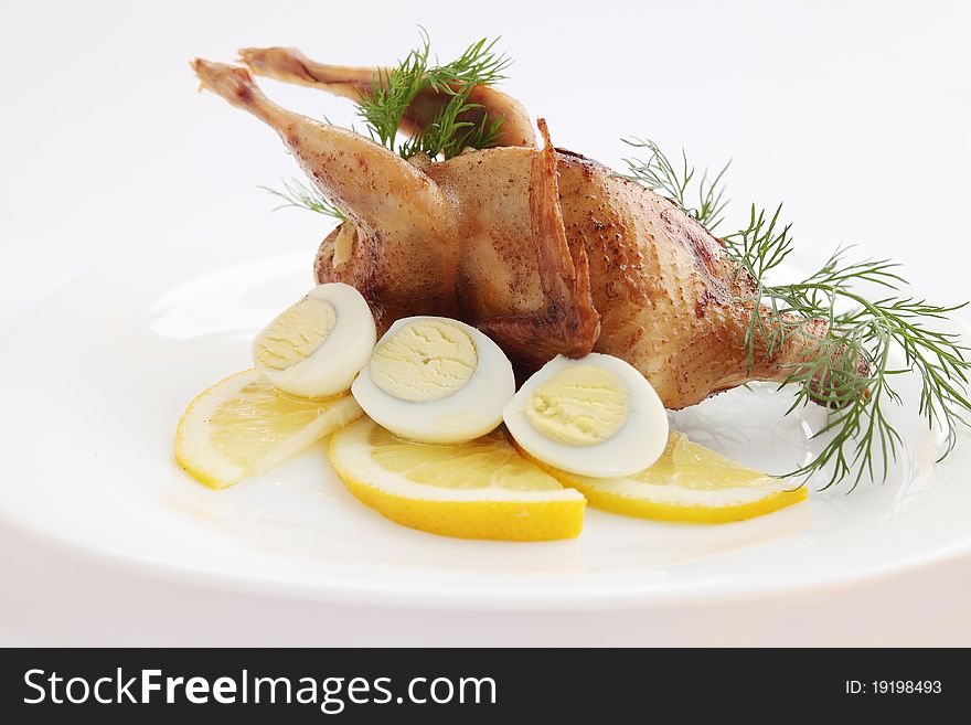 Quail With The Lemon