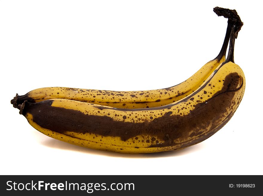 Picture of two old bananas