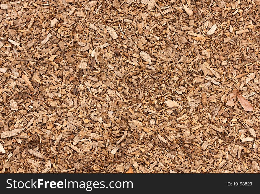 Wooden slivers on a ground texture