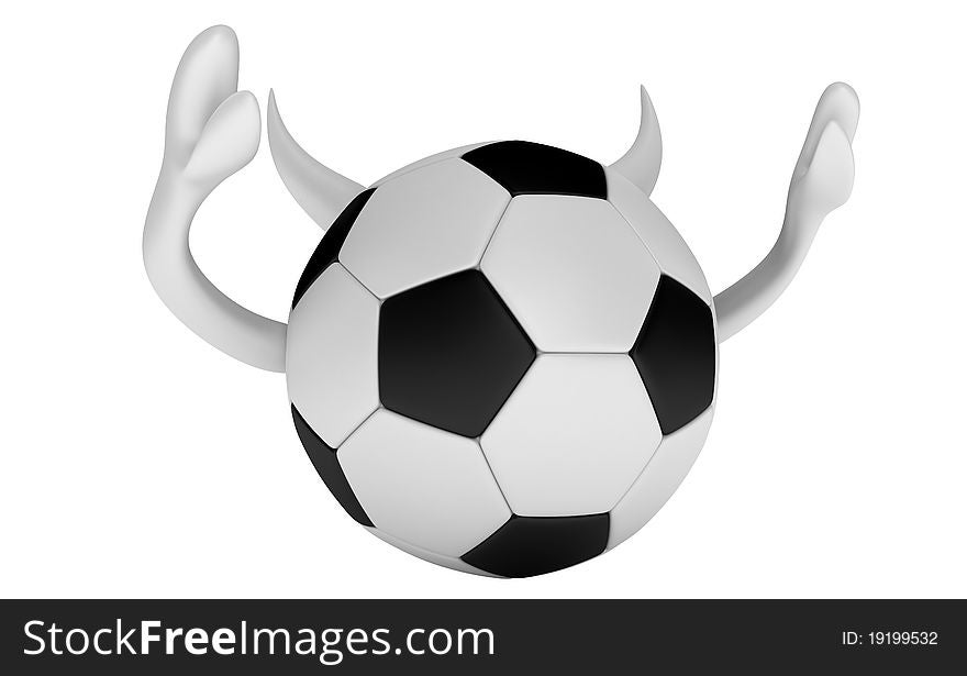 Soccer Ball character