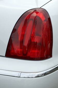 Car Light On A Limousine Royalty Free Stock Photos