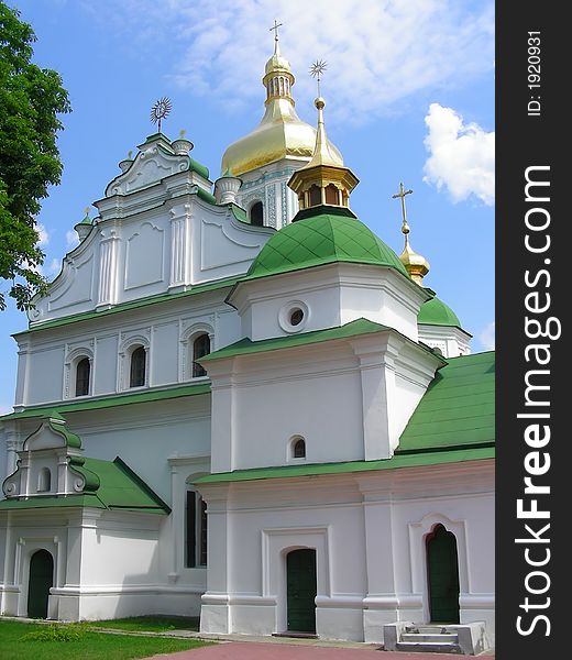 Iev Sophiyskiy cathedral Ukraine landmark. Iev Sophiyskiy cathedral Ukraine landmark