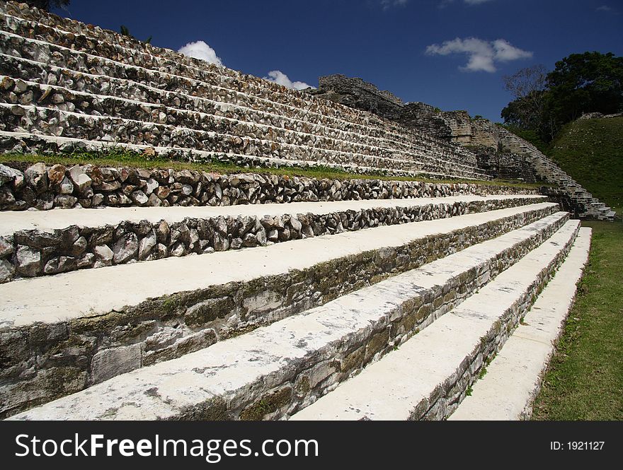 Stairs Of Maya Temple