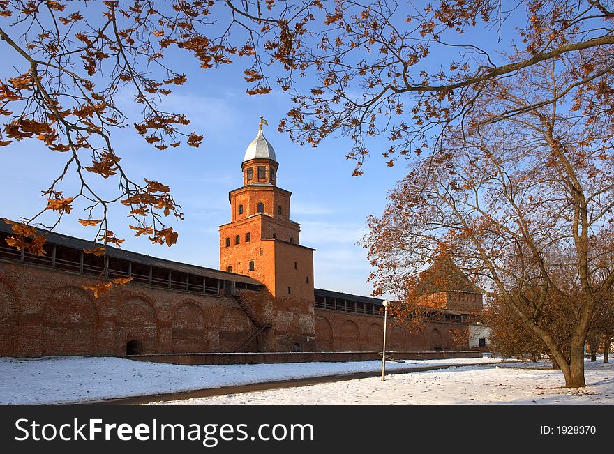 The Kremlin of Novgorod-the-Great. Russia