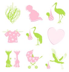 Birth Icon Royalty Free Stock Image