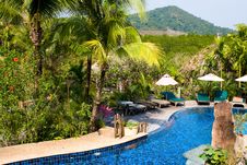 Tropical Resort Royalty Free Stock Images Tropical Resort Royalty Free Stock Images