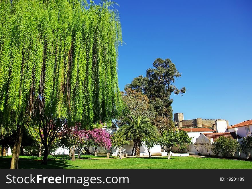 Landscape of portel castle, alentejo region, Portugal. Landscape of portel castle, alentejo region, Portugal.