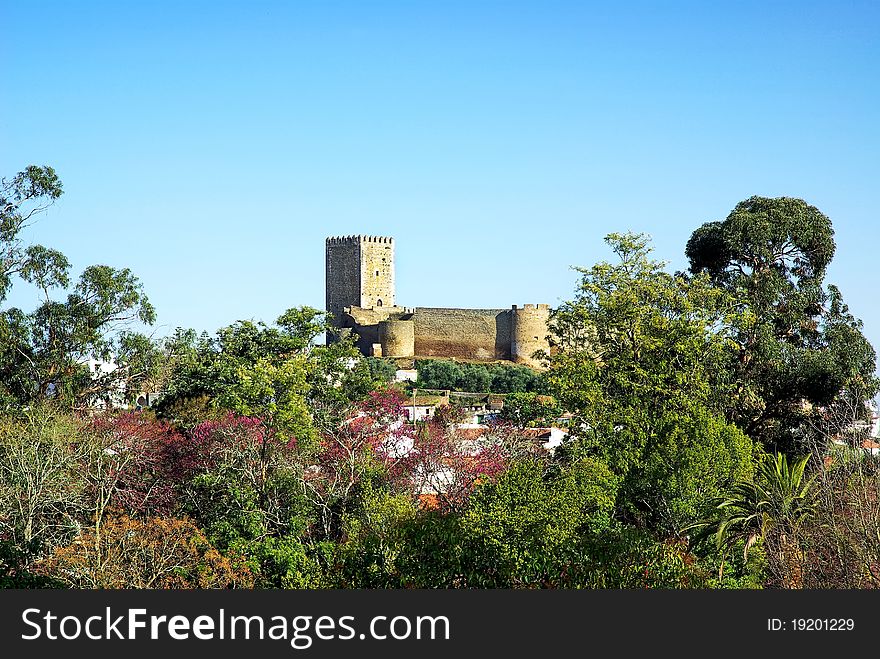Landscape of portel castle, alentejo region, Portugal. Landscape of portel castle, alentejo region, Portugal.