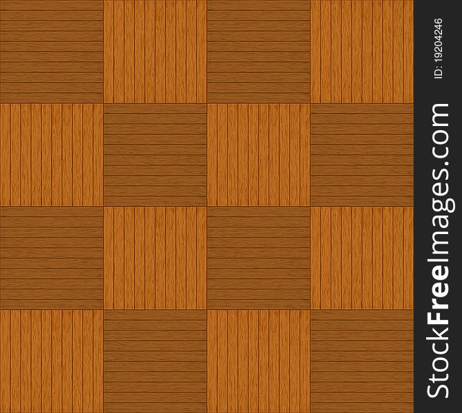 Wooden square brown parquet, seamless  background. Wooden square brown parquet, seamless  background