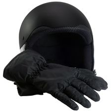 Protective Helmet And Gloves Stock Photo Protective Helmet And Gloves Stock Photo