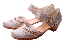 Pair Of Womens Summer Shoes Stock Photos Pair Of Womens Summer Shoes Stock Photos
