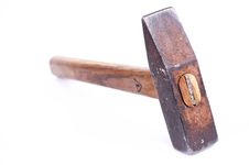 Hammer With A Wooden Handle Stock Photo Hammer With A Wooden Handle Stock Photo