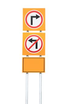 Turn Right Royalty Free Stock Image Turn Right Royalty Free Stock Image