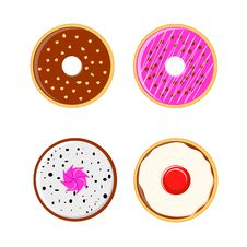 Donuts Variant Royalty Free Stock Images
