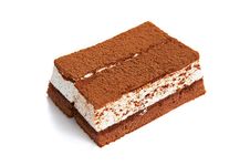 Two Souffle Cakes Isolated Royalty Free Stock Photos Two Souffle Cakes Isolated Royalty Free Stock Photos