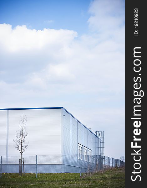 Manufacture Stockroom Modern Building