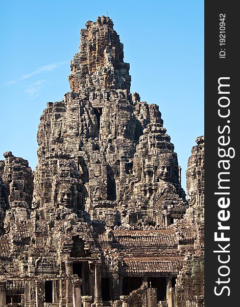 Bayon Temple In Angkor