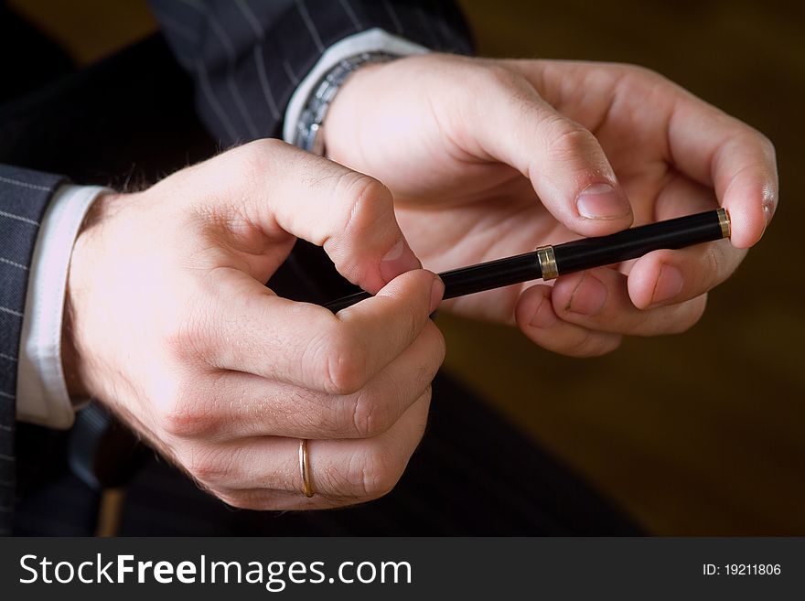 The Hands Of Men Who Hold The Pen