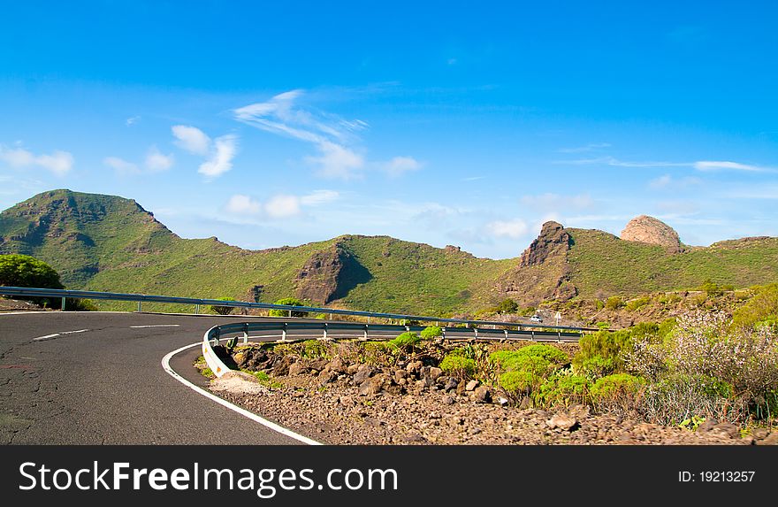 Road in Tenerife