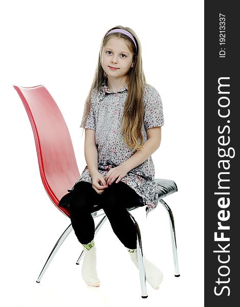 Girl On The Chair