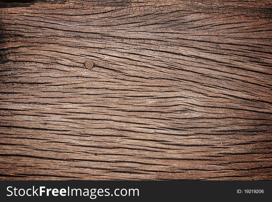 Closed up of old wooden background