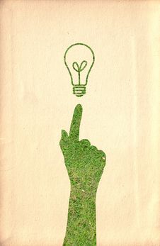 Hand And Lightbulb Stock Photo Hand And Lightbulb Stock Photo