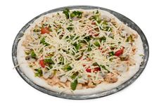 Uncooked Vegetarian Pizza Royalty Free Stock Photos Uncooked Vegetarian Pizza Royalty Free Stock Photos