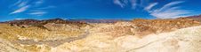Vast Desert & Sand Dunes Royalty Free Stock Photo