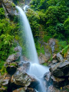 Waterfall The Seven Sisters Royalty Free Stock Image Waterfall The Seven Sisters Royalty Free Stock Image