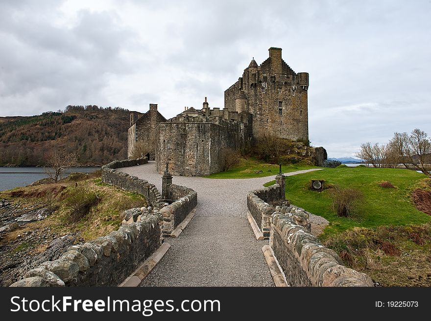 The famous Eilean Donan Castle in north-west Scotland. The famous Eilean Donan Castle in north-west Scotland