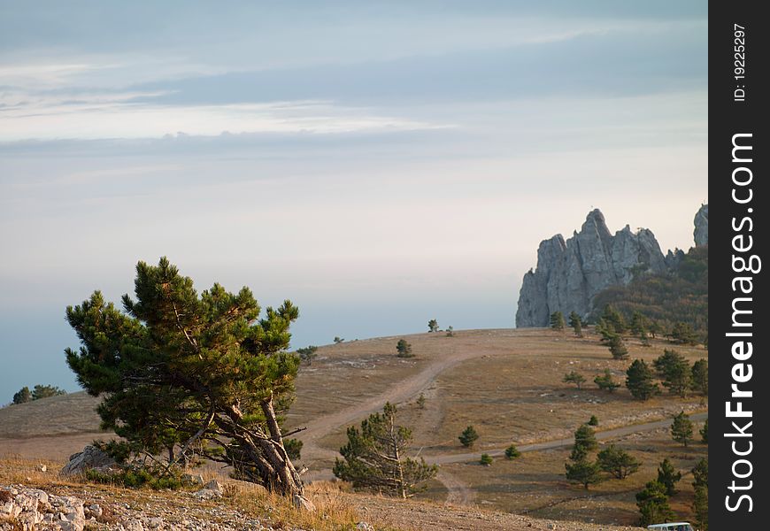 Great mountain landscape, Crimea, Ukraine