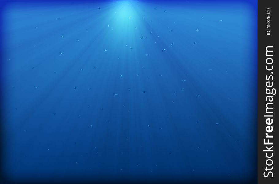Calm underwater background with soft colors. Calm underwater background with soft colors