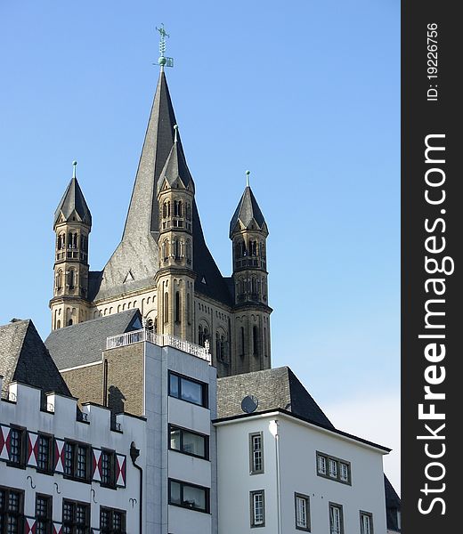 Historic old town of Cologne