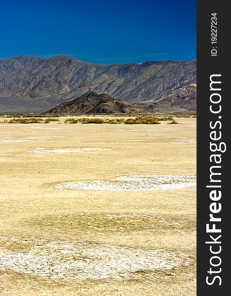 Salt flats in Death Valley National Park, Caliifornia. Salt flats in Death Valley National Park, Caliifornia