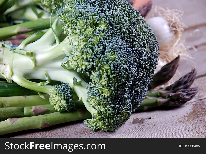 Close Up Of Broccoli
