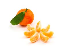 Tangerine Royalty Free Stock Image Tangerine Royalty Free Stock Image
