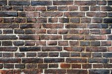 Old Wall Made Of Flamed Bricks Stock Photos Old Wall Made Of Flamed Bricks Stock Photos