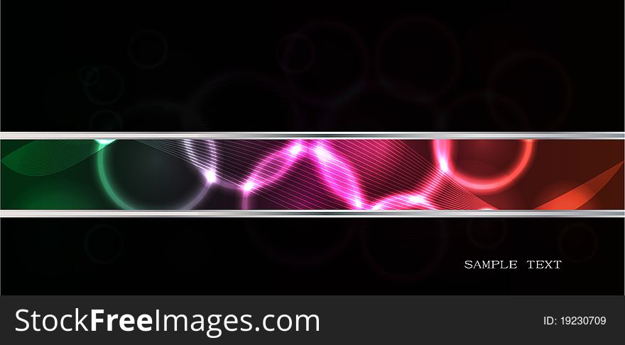 Vector abstract banners